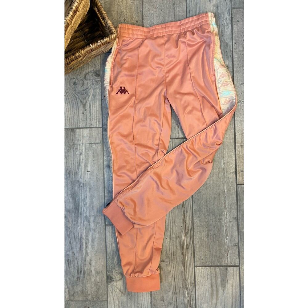 Kappa Pink Peach 222 Banda Jogger Track Pants Women’s Size Small